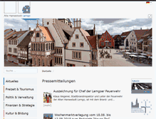 Tablet Screenshot of lemgo.de